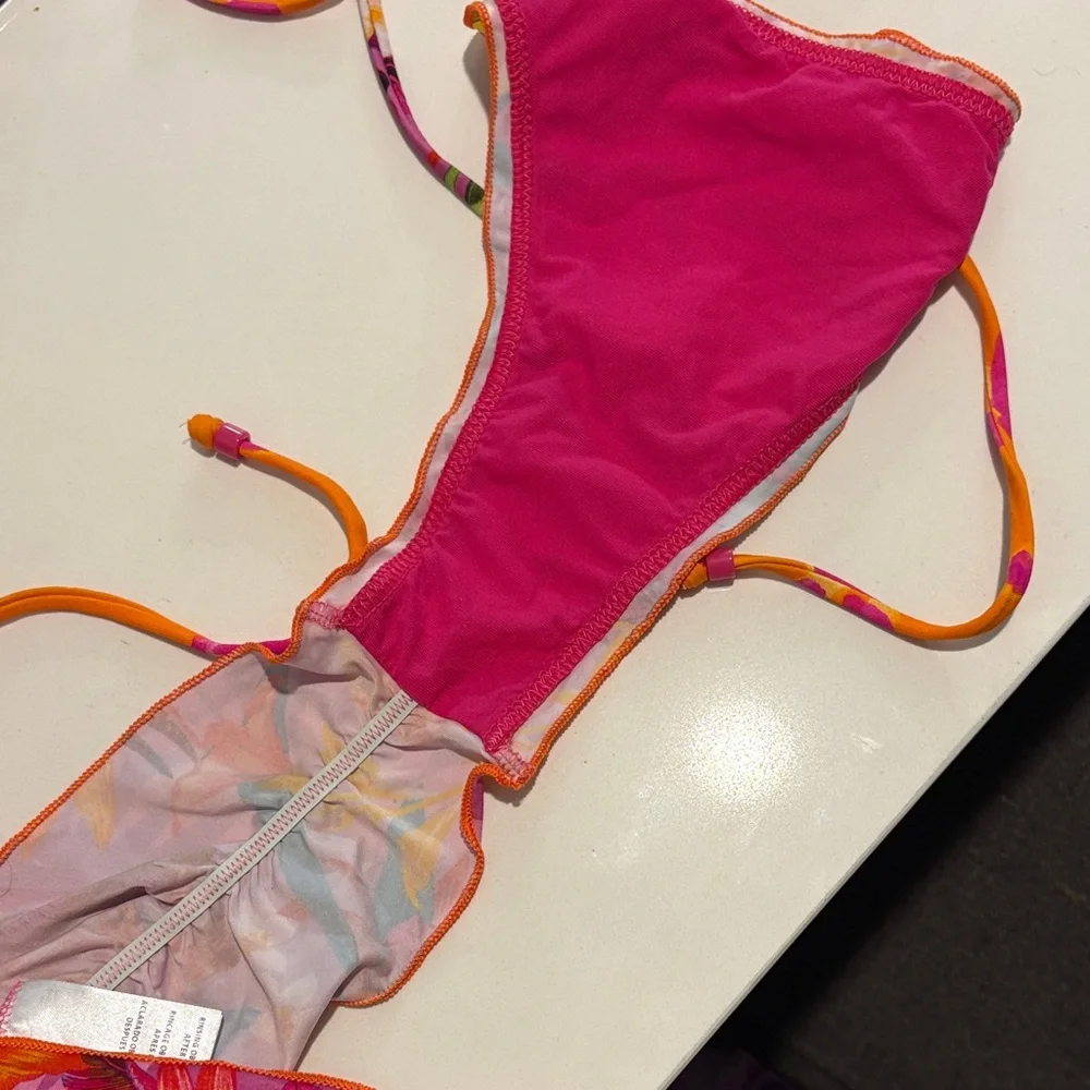 Mara Hoffman Multicolor Tropical Bikini - Picture 4 of 8